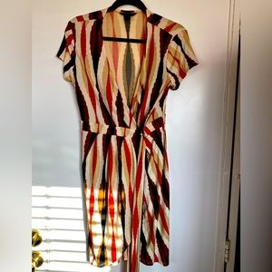 Designer multicolor dress by banana republic ,  size small